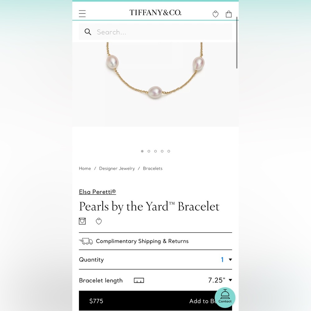 Tiffany & Co Pearls by the Yard Bracelet - Picture 4 of 5